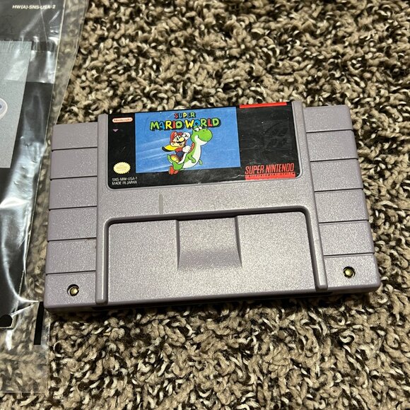 ZELDA 3 MISPRINT SNES- Super Nintendo Console Set With Original box - Picture 11 of 16